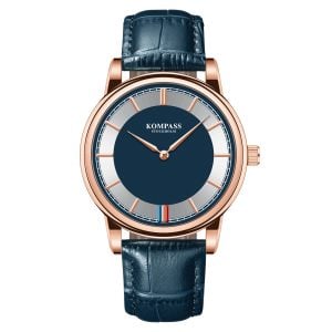 Kompass Corsair Heritage Rose Gold Blue