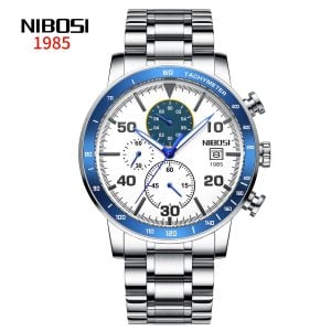 Nibosi Avalon Silver White Blue