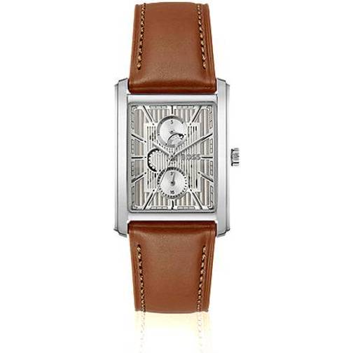 Boss silver-tone watch textured skeleton dial boss silver-tone watch textured skeleton dial