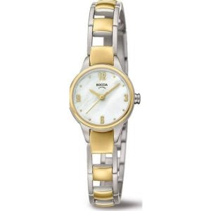 Boccia Titanium 3277-02 Quartz Damklocka