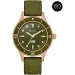 bulova mil ships archive 98a324 41 mm automatiskt safirglas