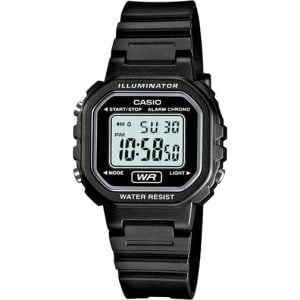 Casio Digital Alarm Chrono Illuminator LA-20WH-1ADF Womens