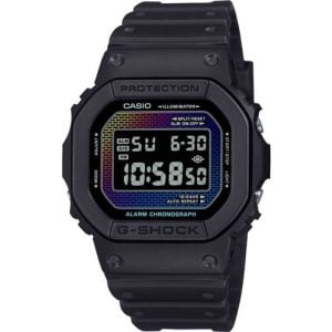 Casio G-Shock Rainbow Brick Wall Edition DW-5600RW-1ER Svart digitalt