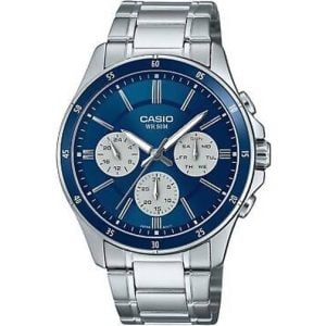 Casio Standard Analog Ion Plated Blue MTP-1374D-2A3V Watch