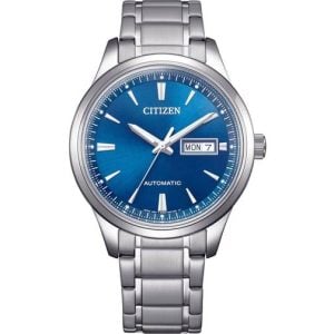 Citizen Automatic Mens NY4058-79L Blue Mechanical Headblock