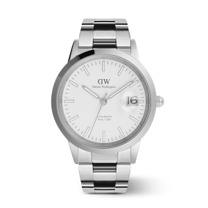 Silver 40mm Watch Iconic Link Automatic