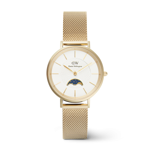 Gold 32mm Watch Petite Lune Evergold