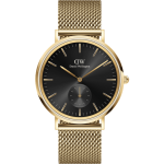 daniel wellington classic multi eye evergold onyx