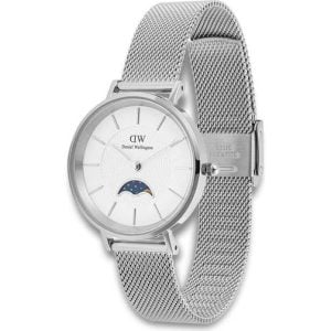 Daniel Wellington Petite Moonphase DW00100772 Vit damklocka