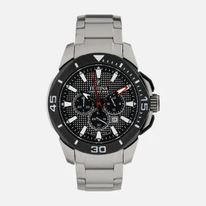 Festina F20641/4 Chrono Bike - herrklocka, stål/svart, 47mm
