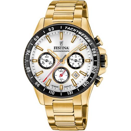 Festina chrono 20634/1 man 45 mm analogt härdat mineralglas 45 mm festina chrono 20634/1 man 45 mm analogt härdat mineralglas 45 mm