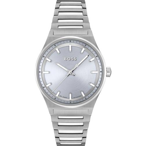 Hugo boss candor woman 1502736 analogue stainless steel watch - silver/blue hugo boss candor woman 1502736 analogue stainless steel watch - silver/blue