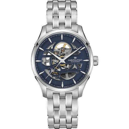 Hamilton jazzmaster skeleton auto 40mm h42535141 hamilton jazzmaster skeleton auto 40mm h42535141