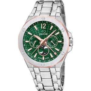 Jaguar Diplomatic Moon Phase J1039 3 Quartz Safirglas