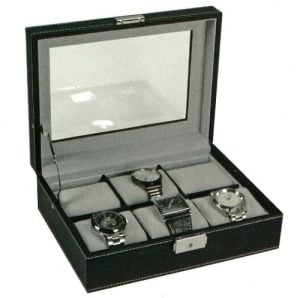 Timekeeper Förvaringsbox B6 Svart/Grå