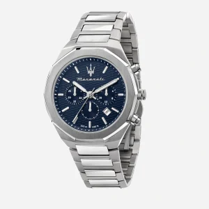 Maserati Stile metallband blå/stål - R8873642006