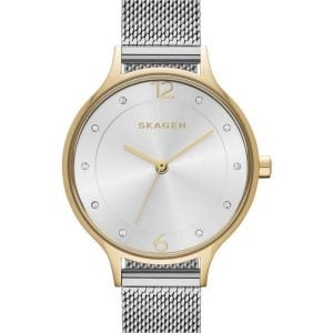 Skagen Anita Lille Damklocka Kvartsurverk Med Armband
