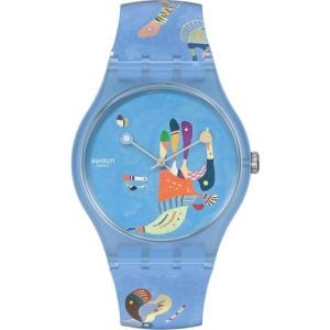 Swatch Herr Klocka Blå Himmel SUOZ342
