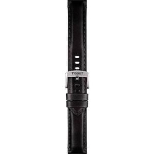 Tissot 20 mm Läderarmband T852046834 Svart