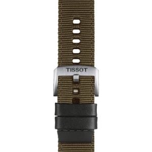 Tissot Canvas Watch Strap T852046756 - Green 22 mm