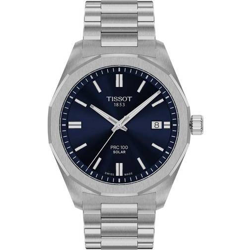 Tissot prc 100 solar quartz 39mm t1514221104100 tissot prc 100 solar quartz 39mm t1514221104100