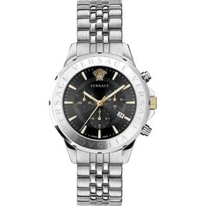 Versace Herr Kronograf Signature Horloge 44 mm