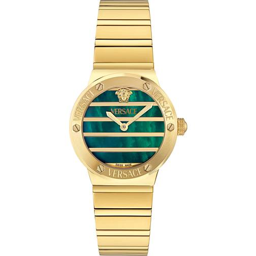 Versace la greca pearl 33 mm analogt safirglas versace la greca pearl 33 mm analogt safirglas