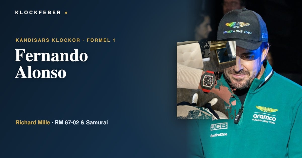 fernando alonsos klockor – klockfeber