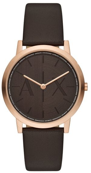 Armani Exchange Herrklocka AX2873 Dale Brun/Läder Ø40 mm