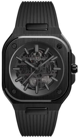 Bell & Ross Herrklocka BR05A-PH-SK-CE/SRB BR 05 Svart/Gummi 41x41