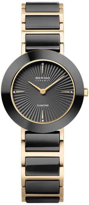 Bering Damklocka 11429-732 Ceramic Svart/Keramik Ø28 mm