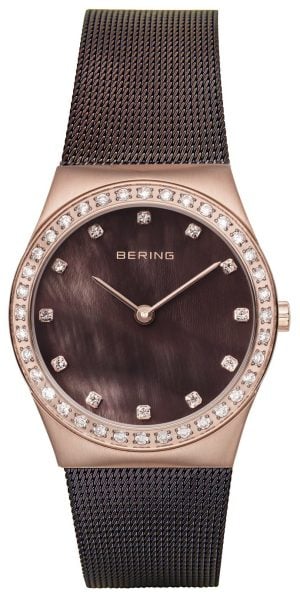 Bering Damklocka 12430-262 Classic Brun/Stål Ø30 mm
