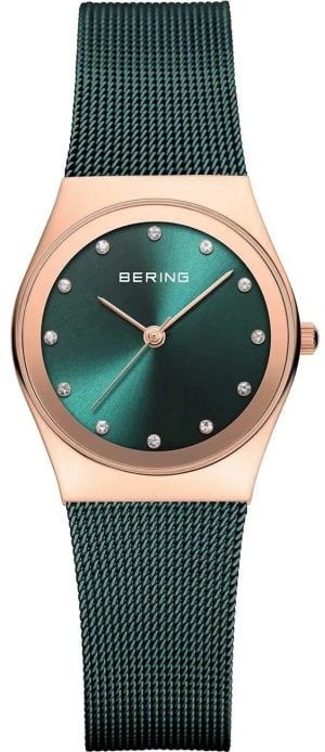 Bering Damklocka 12927-868 Classic Grön/Stål Ø27 mm