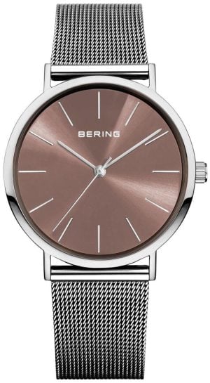 Bering Damklocka 13436-006 Classic Brun/Stål Ø36 mm