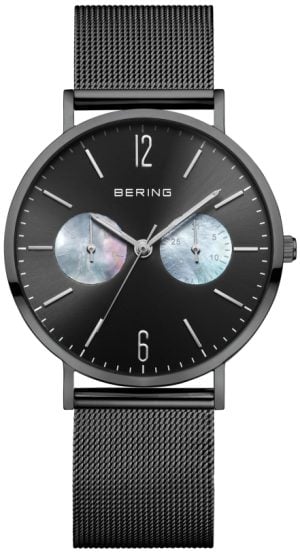 Bering Damklocka 14236-122 Classic Svart/Stål Ø36 mm