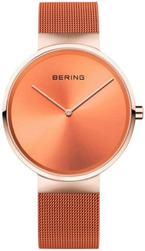 Bering 14539-565 Classic Orange/Stål Ø39 mm