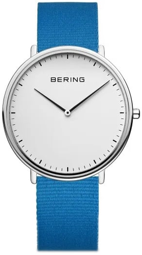 Bering 15739-308 Classic Vit/Textil Ø39 mm