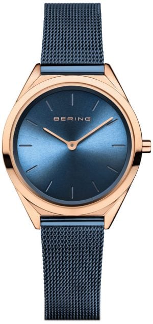 Bering Damklocka 17031-367 Classic Blå/Stål Ø31 mm