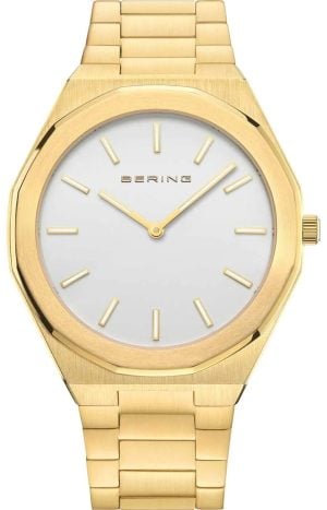 Bering Herrklocka 19641-730 Classic Silverfärgad/Guldtonat stål