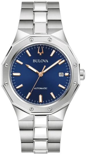 Bulova Herrklocka 96B463 Classic Blå/Stål Ø40 mm