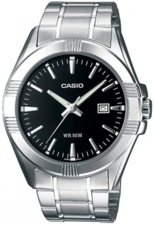 Casio Herrklocka MTP-1308PD-1AVDF Classic Svart/Stål Ø47 mm