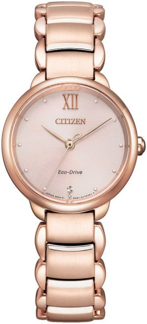 Citizen Damklocka EM0922-81X Elegance Roséguldstonad/Roséguldstonat
