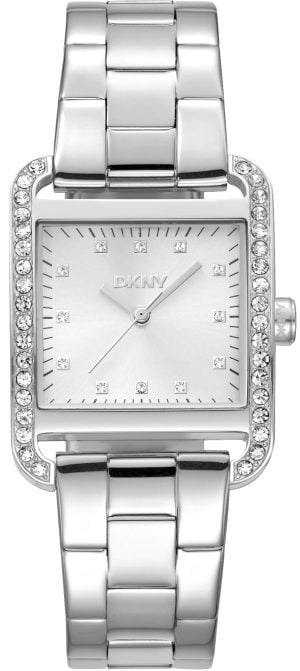 DKNY Damklocka DK1L003M0015 City Glitz Silverfärgad/Stål 35x27 mm