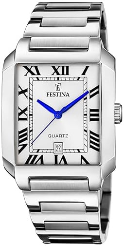 Festina Herrklocka F20677-1 Classic Silverfärgad/Stål