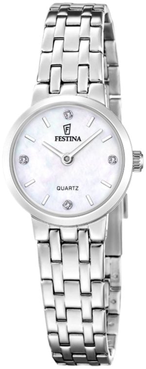 Festina Damklocka F20746-1 Mademoiselle Vit/Stål Ø23 mm