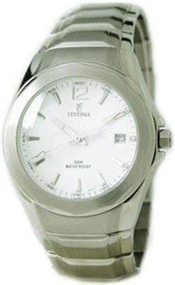 Festina Herrklocka F6665-1 Vit/Stål Ø40 mm