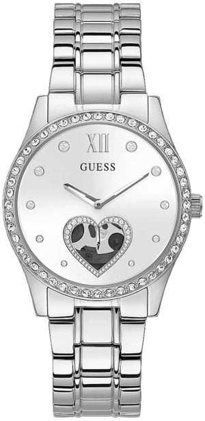 Guess Damklocka GW0380L1 Trend Silverfärgad/Stål Ø38 mm
