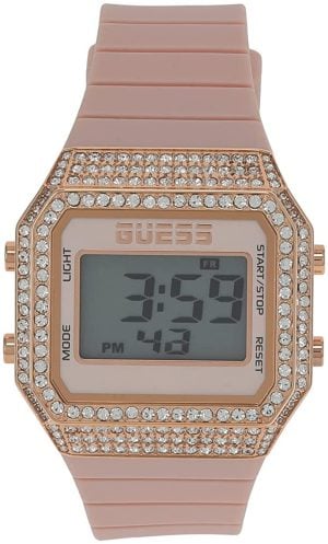 Guess Damklocka GW0430L3 LCD/Gummi