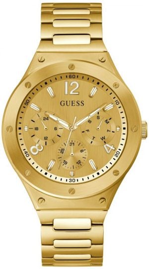 Guess Herrklocka GW0454G2 Scope Guld/Gulguldtonat stål Ø44 mm