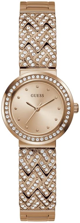 Guess Damklocka GW0476L3 Treasure Roséguldstonad/Roséguldstonat
